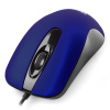Мышь проводная Gembird MOP-400-B 3кн,1000dpi USB синяя/черная